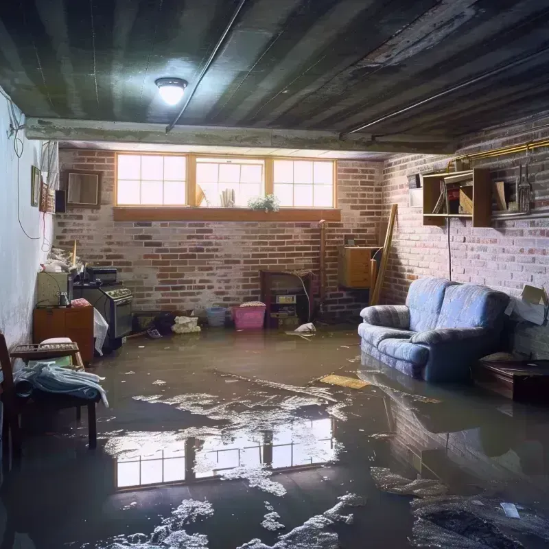 Flooded Basement Cleanup in Montpelier, IN